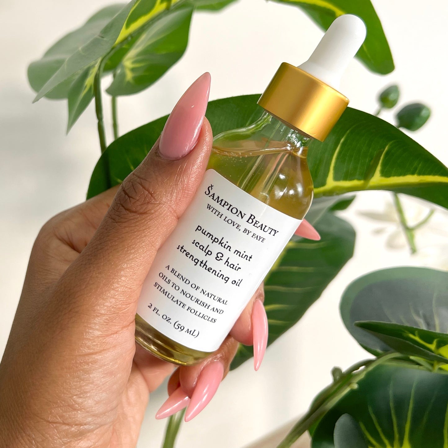 Pumpkin Mint Scalp & Hair Strengthening Oil